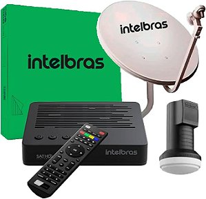 Kit Sistema Parabolica Banda KU SAT 800 Intelbras