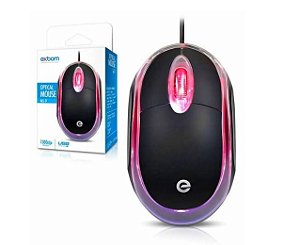 Mouse USB Optico com FIO MS-09 Exbom