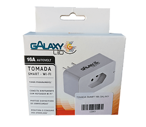Tomada Inteligente Smart 16A Bivolt Galaxy