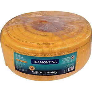 Eletroduto Corrugado Leve  3/4 50 Metros Tramontina