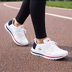 Tênis De Caminhada Corrida Academia Runway Soft Feminino