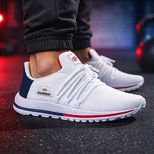 Tênis De Caminhada Corrida Academia Runway Soft Masculino
