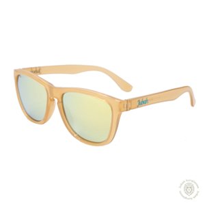 Óculos de Sol Jubah Savana Laranja com Lentes dourada