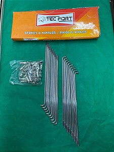 RAIO TEC FORT (JG C/36) YBR 125 TRAS 10X165, 10X165.5