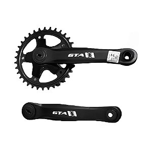 PEDIVELA SINGLE 170MM 34D QUAD COROA AÇO GTA