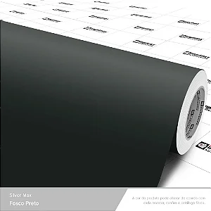 VINIL SILVER MAX PRETO FOSCO C/0,61