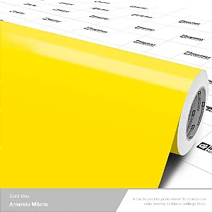 VINIL GOLD MAX AMARELO MILANO C/1,22