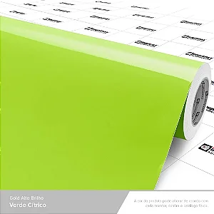 VINIL GOLD ALTO BRILHO VERDE CITRICO 1,40