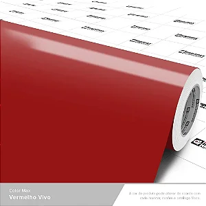 VINIL COLOR MAX VERMELHO VIVO C/1,00