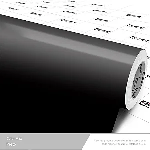 VINIL COLOR MAX PRETO BRILHO C/1,00