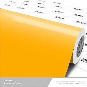 VINIL COLOR MAX AMARELO OURO C/1,00