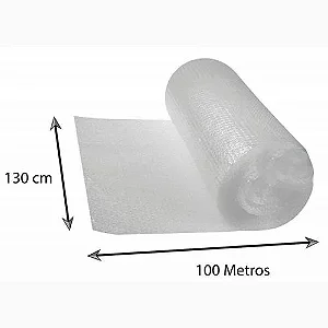 PLASTICO BOLHA 1,30MX100M GOLD
