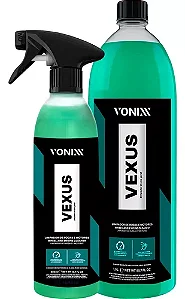 Kit Vexus 1,5l Vonixx Limpador Rodas Motor Carro Moto 500ml