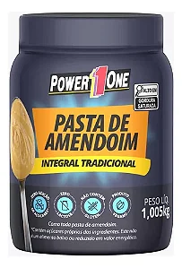 Pasta de amendoim PowerOne tradicional 1.005kg
