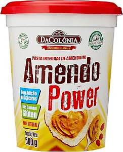 Pasta int amendoim AmendoPower trad DaColonia 500g