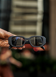 Óculos de Sol Diamond - Preto Fosco