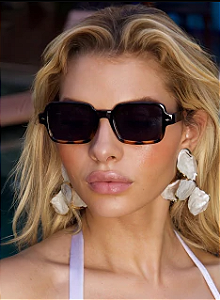 Óculos de Sol Retangular Rapha 2.0 - Preto Bicolor Camuflado - Acetato