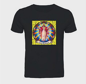 Blusa básica unissex Cristo Redentor  em algodão