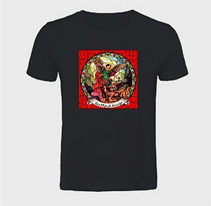 Blusa básica unissex São Miguel Arcanjo em algodão