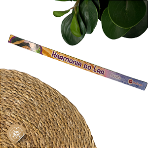 Incenso Harmonia do Lar: equilíbrio, amor e serenidade para sua casa.