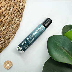 Rolon Equilíbrio: estabilidade emocional e reconexão interior com patchouly, manjericão e gerânio. 10 ml.