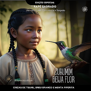 Rapé Curumim Beija-Flor - dissolve os pesos emocionais e desperta o entusiasmo