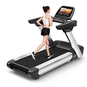 Esteira Ergonometrica Wifi Tela 21,5" Academia Inclinaçao Aplicativo Filme Video Serie Treino Cardio caminhada Fit