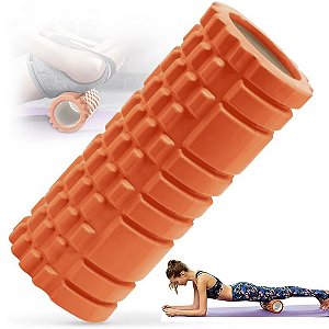 Rolo Massagem Miofascial Treino Alongamento Liberaçao Dor Tensao Muscular Corpo Yoga Pilates Treino