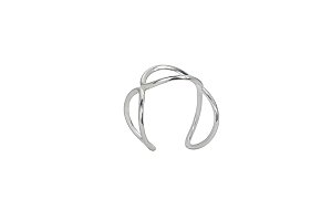 Anel Elos Regulável – Prata 925