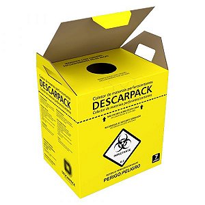 Coletor de Perfurocortantes 7 Litros - Descarpack