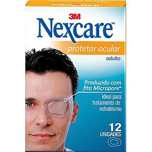 Protetor Ocular 3M Adulto 12 Und - Nexcare