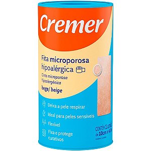 Fita Microporosa Bege 10cm x 4,5m - Cremer