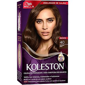 Tintura Koleston 40 Castanho Médio - Wella