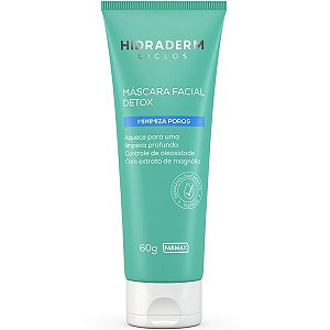Máscara Facial Detox Hidraderm Ciclos 60g - Farmax