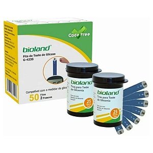 Fita Medição de Glicose G423S - Bioland