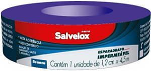Esparadrapo Impermeavel 1,2cm x 4,5m - Salvelox