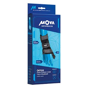 Ortese para Punho com Tala Polegar Esquerdo Tam. GG - Mova