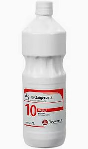 AGUA OXIGENADA ANTISSEPTICA 10VLS 1 LITRO  Rio Quimica