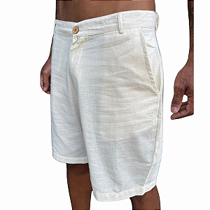Bermuda Linho Fatal 30478 Off White