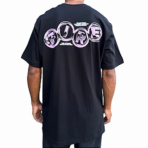 Camiseta Fire Tag Balls Preto