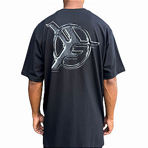Camiseta Fire Tag Tribe Preto