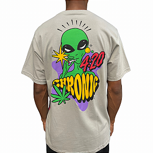 Camiseta Chronic 4071 Cinza Metanado