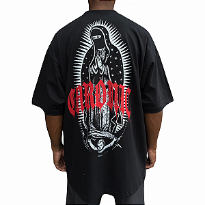 Camiseta Oversized Chronic 4451 Preto Reativo