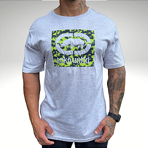 Camiseta Ecko U518A Cinza Mescla