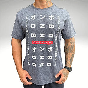Camiseta Onbongo B614A Chumbo Mescla