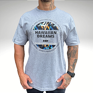 Camiseta HD 9884A Cinza Mescla