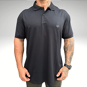 Camisa Polo Fatal Plus Sized 29547 Preto