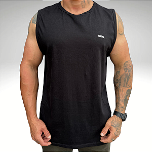 Regata Machão Fatal 29030 Plus Sized Preto