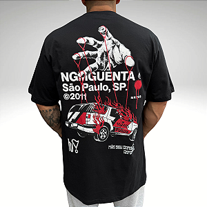 Camiseta Chronic Lixo Mania 05 Preto Reativo