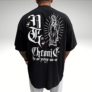 Camiseta Oversized Linha Pro Chronic 4306 Preto Reativo